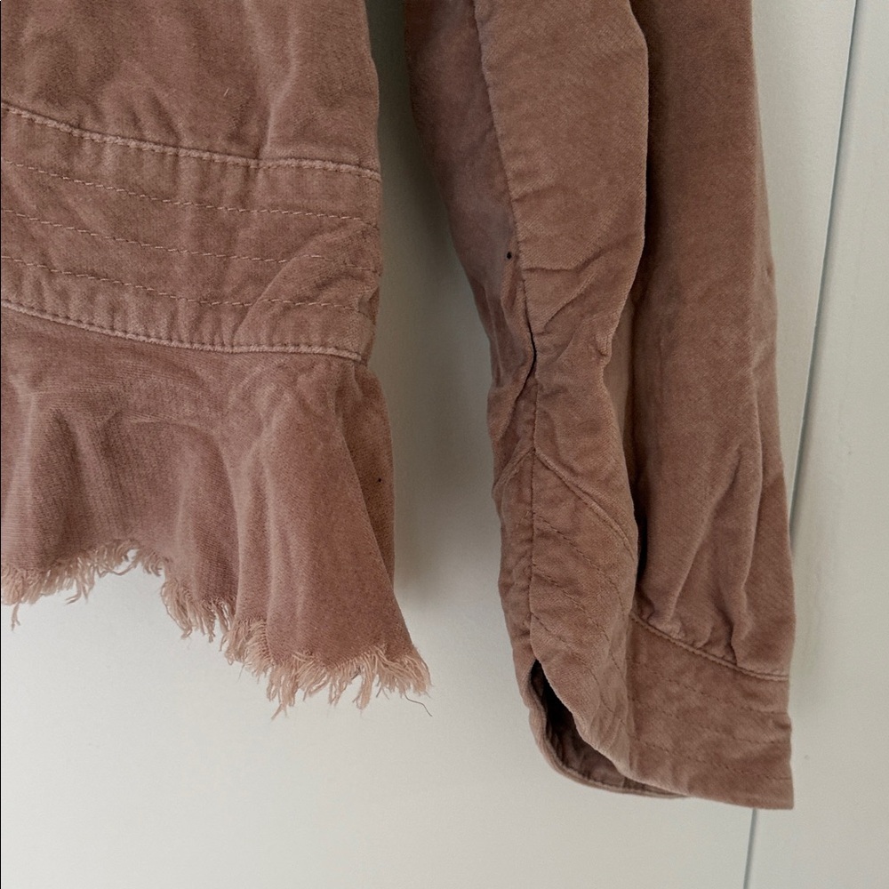 Free People Velvet Utility Jacket - Picture 9 of 10